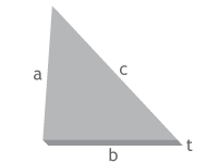 trojuhelník pravoúhlý