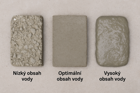 Voda v betonu